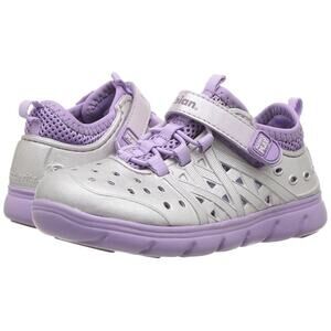 Phibian Kid's Purple Stride Rite Made 2 Play Sneaker Shoe Size 5